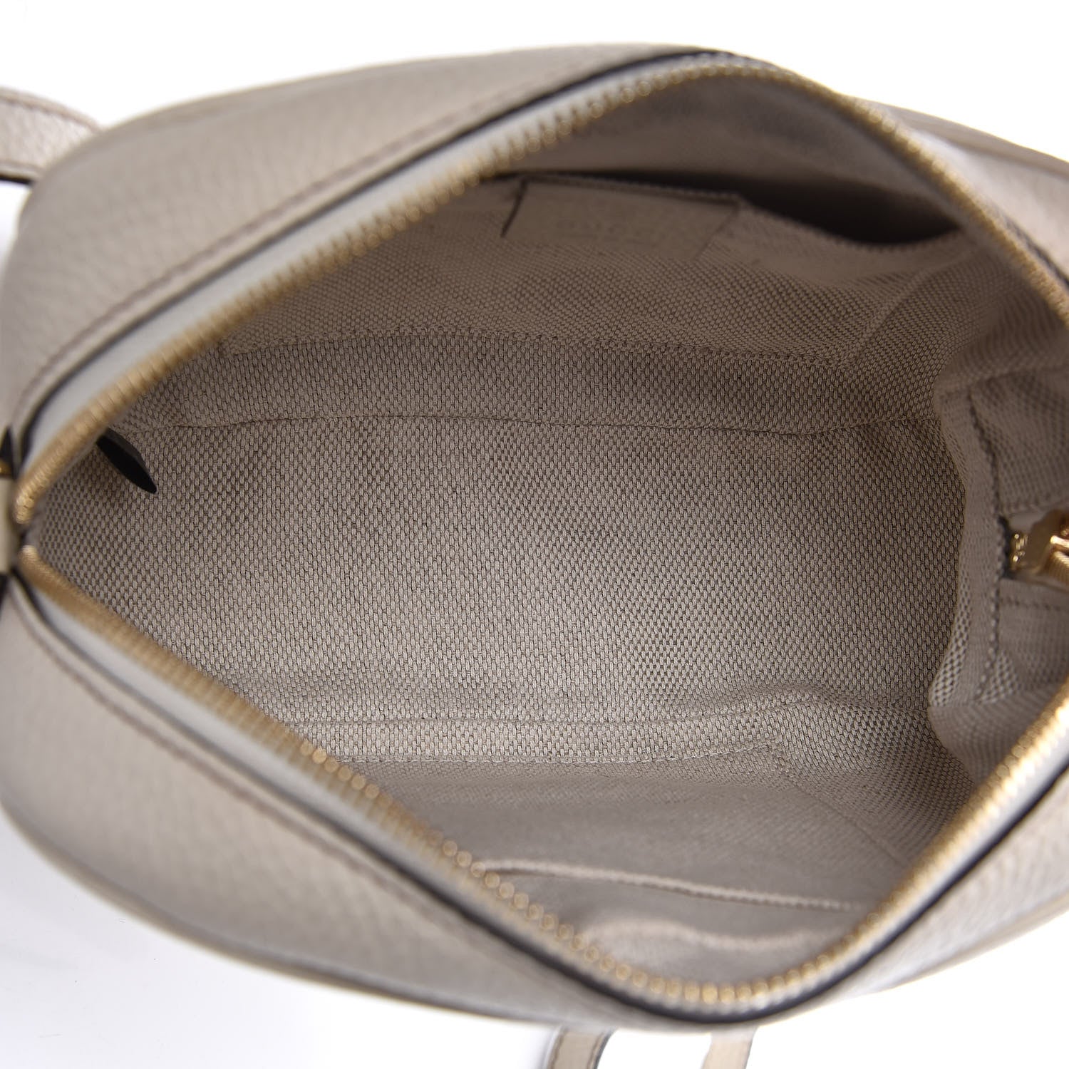 Gucci Pebbled Calfskin Small Soho Disco Bag Off White 5 of 10