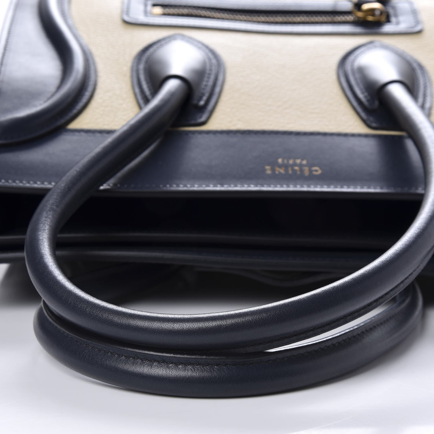 Celine Goatskin Smooth Calfskin Micro Tri-Color Luggage Firefly 8 of 11