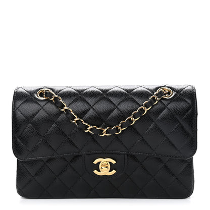 Chanel Caviar Quilted Small Double Flap Black 1 of 9