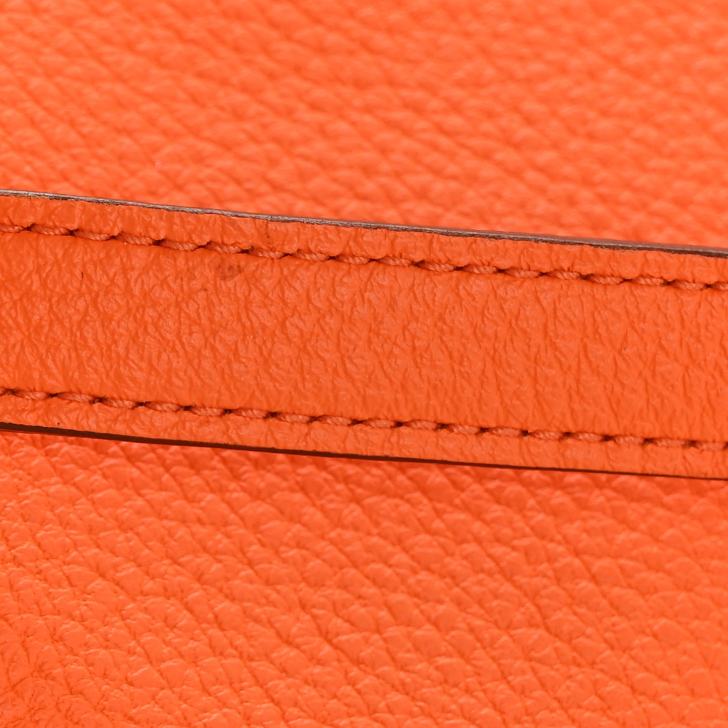 Togo Kelly Retourne 25 Orange Minium