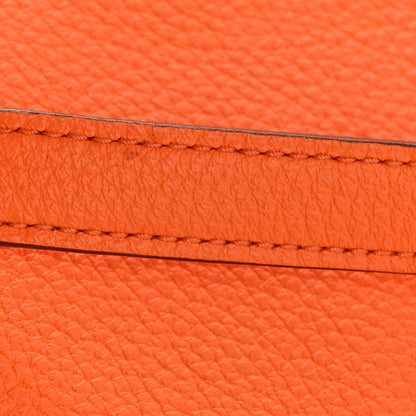 Hermes Togo Kelly Retourne 25 Orange Minium 12 of 14