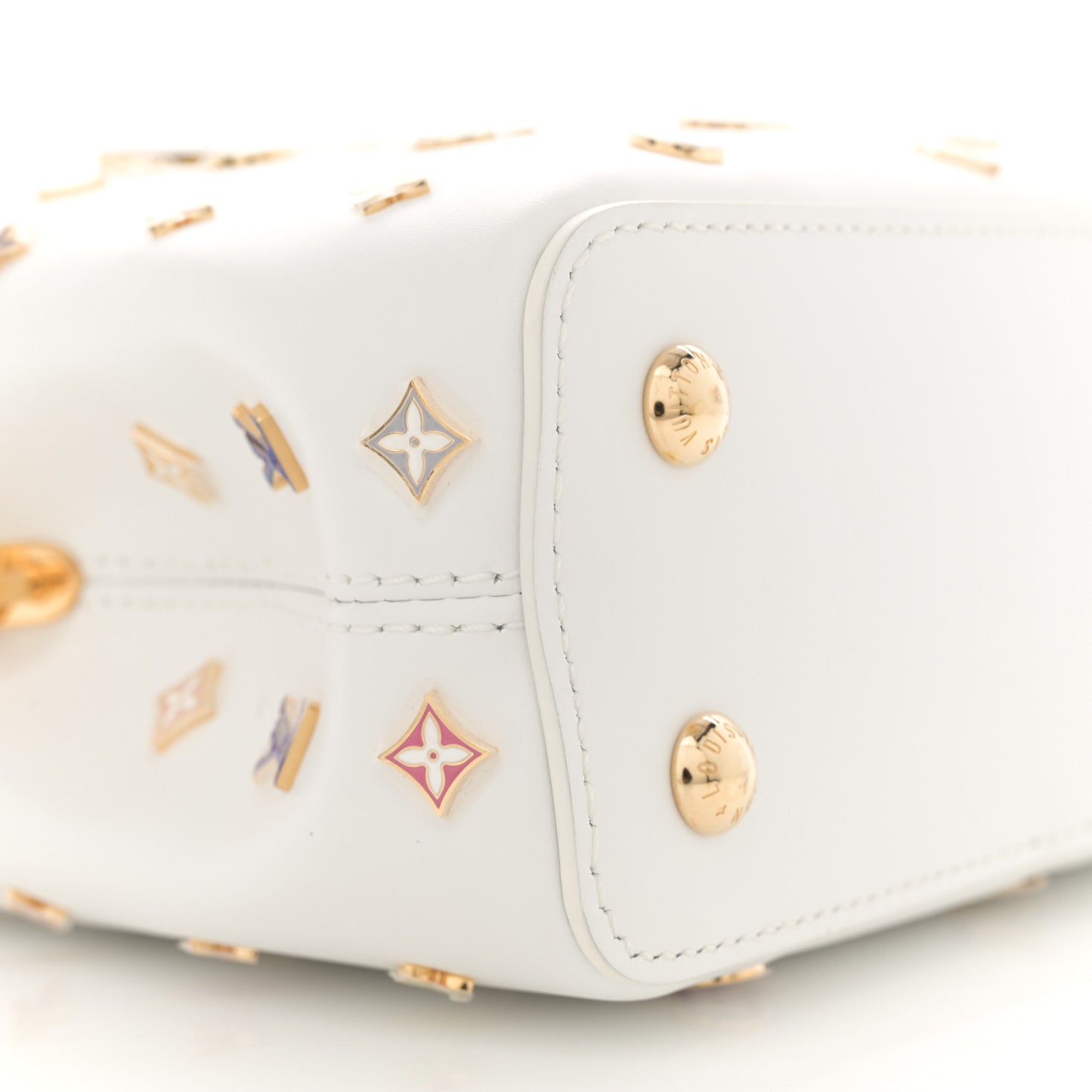 LV X TM Cowhide Mini Capucines Multicolor