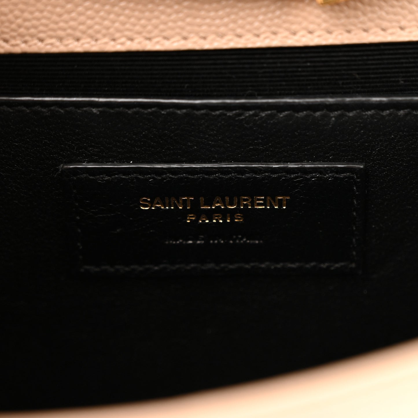 Grain De Poudre Small Monogram Kate Satchel Dark Beige