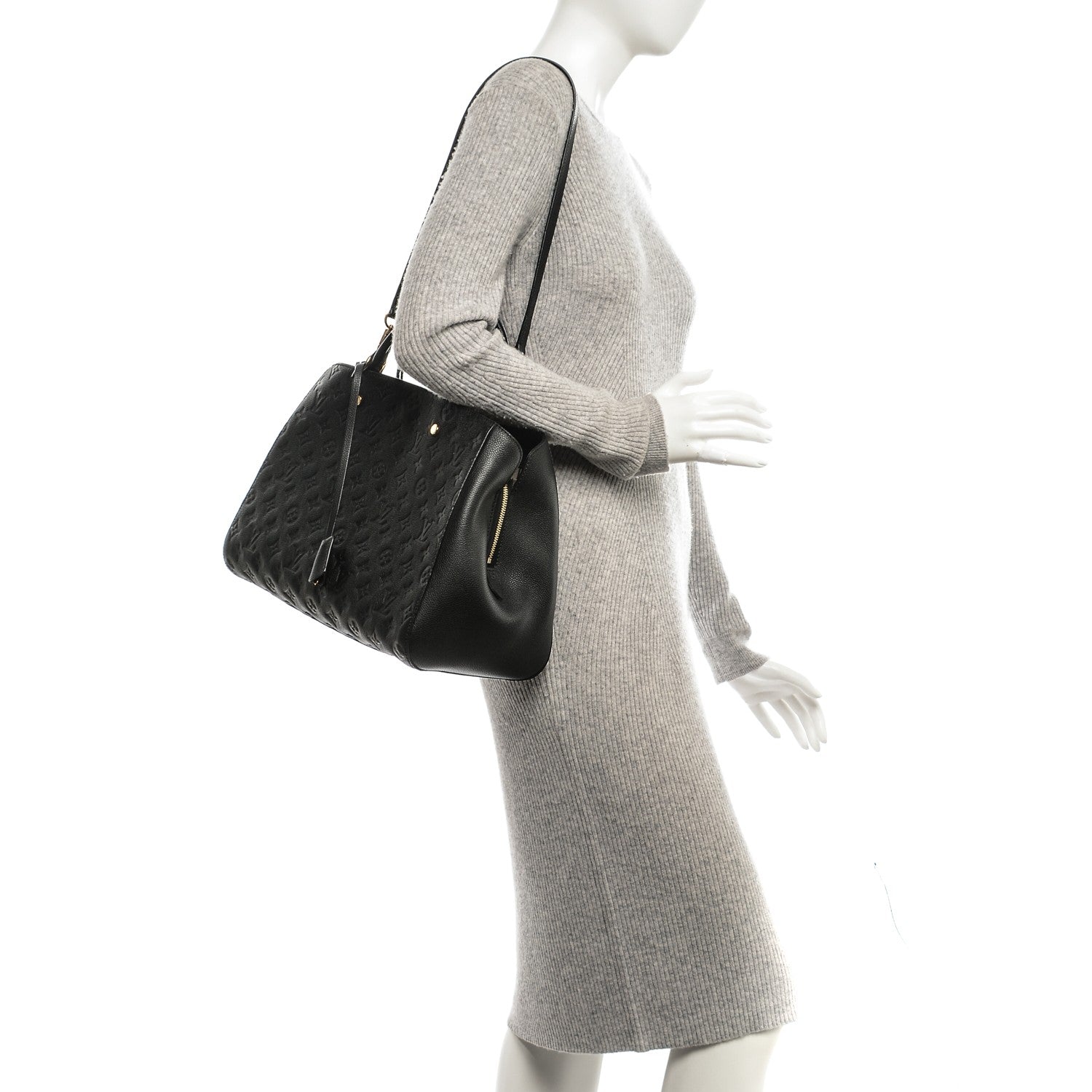 Louis Vuitton Empreinte Montaigne GM Black 2 of 8