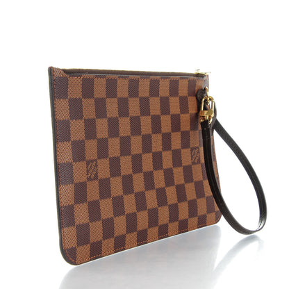 Louis Vuitton Damier Ebene Neverfull MM GM Pochette 3 of 7