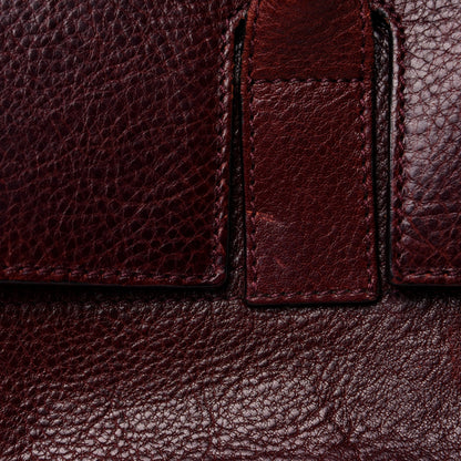 Mulberry Natural Leather Cara Delevigne Convertible Satchel Oxblood 9 of 9