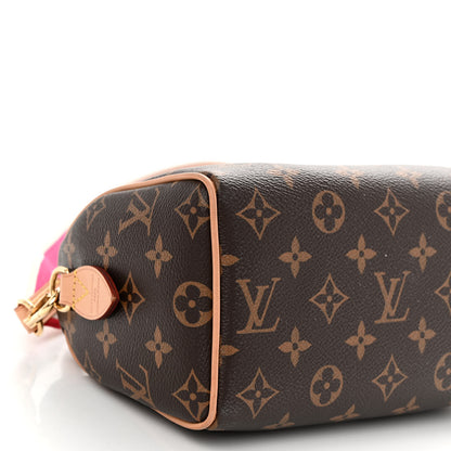 Louis Vuitton Monogram Speedy Bandouliere 20 Fuchsia 8 of 9