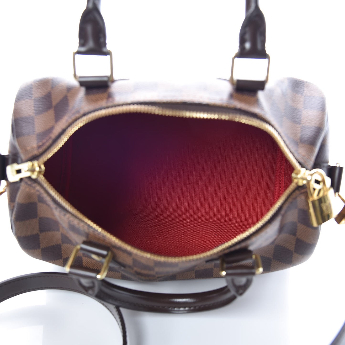 Damier Ebene Speedy Bandouliere 25