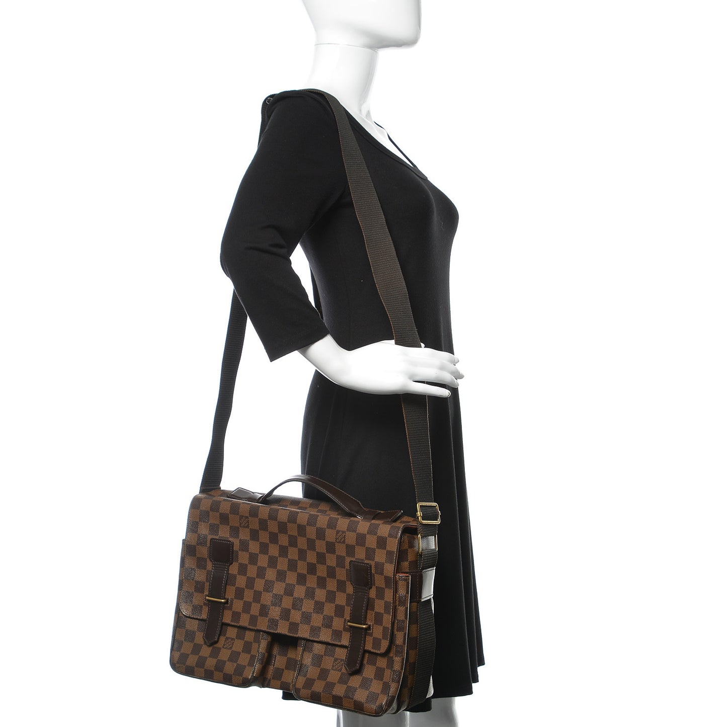 Damier Ebene Broadway Messenger Bag