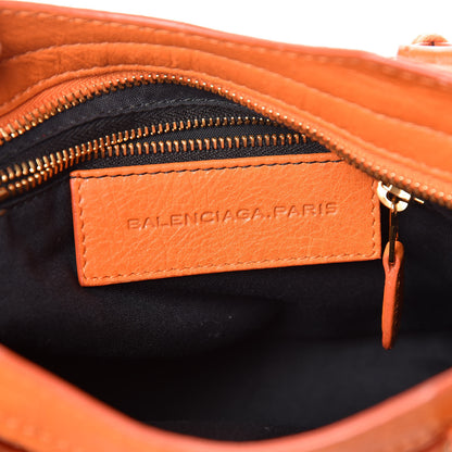 Balenciaga Agneau Giant 12 Gold Hardware Mini City Tangerine 5 of 6
