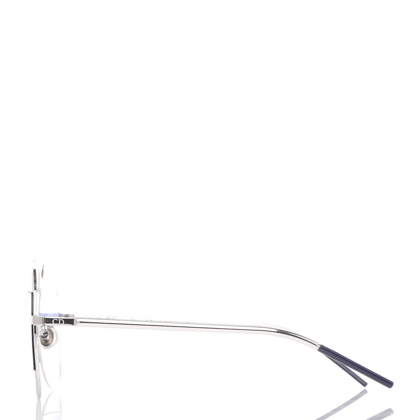 Split 1 Aviator Sunglasses Silver Blue