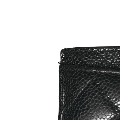 Chanel Caviar Quilted Card Holder Black 10 of 10