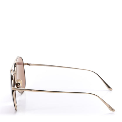 Tom Ford Cleo Sunglasses TF757 Gold 3 of 8