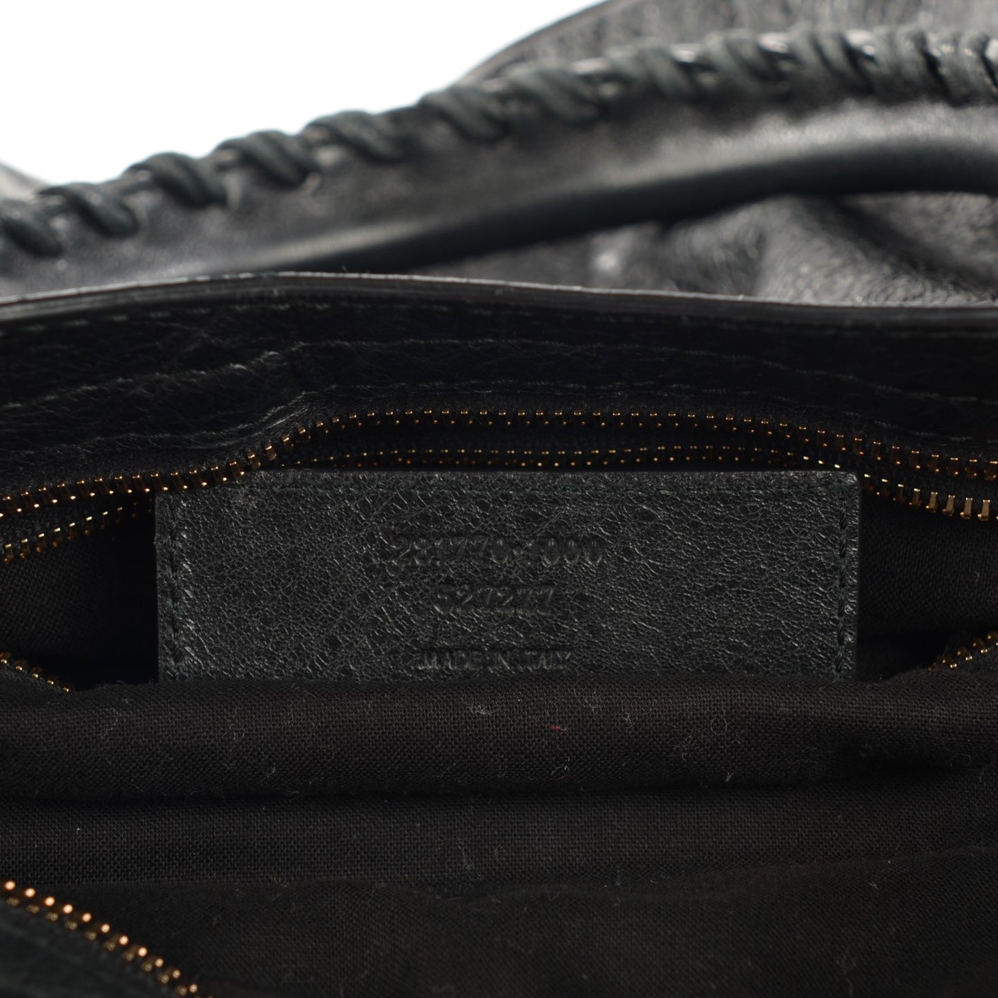 Agneau Giant 12 Rose Gold Hardware City Black