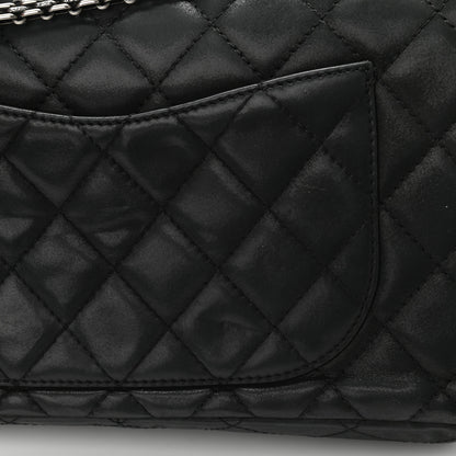 Chanel Iridescent Calfskin Quilted 2.55 Reissue 227 Flap Black 13 of 17