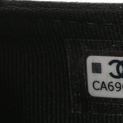 Chanel Lambskin Quilted Double Flap Wallet So Black 8 of 8