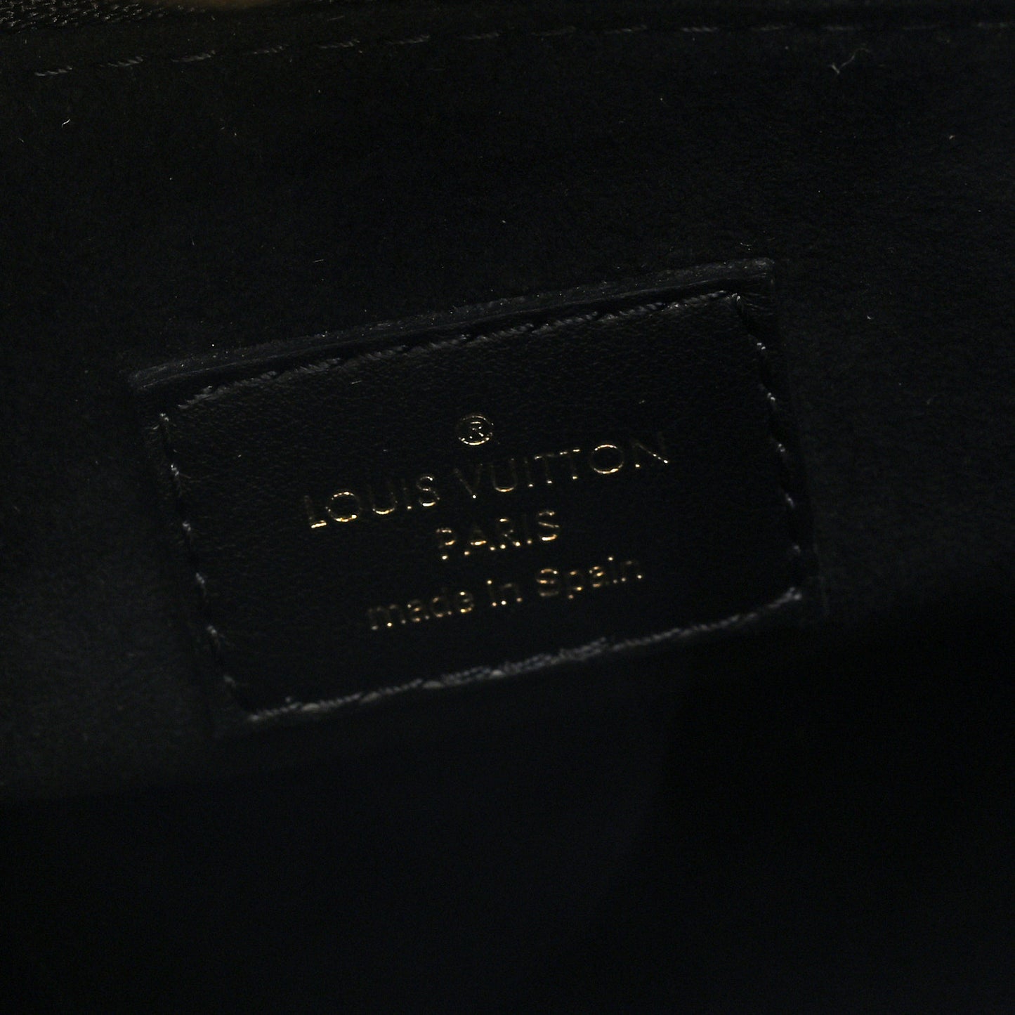 Calfskin Monogram On My Side PM Black