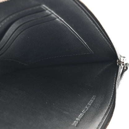 Balenciaga Textured Calfskin Passport Phone Holder Black 5 of 11