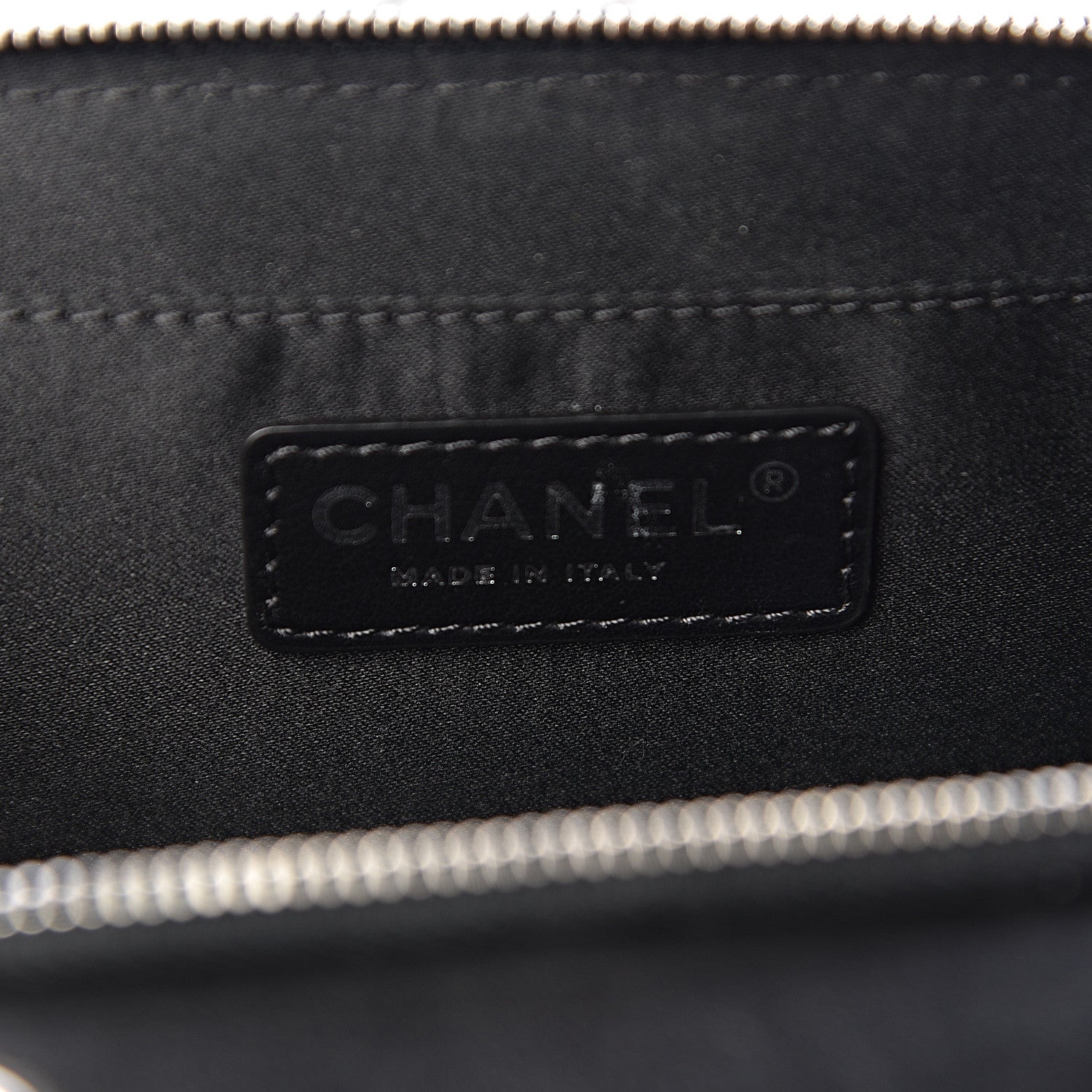 Chanel Lambskin Quilted Small Pocket Box Camera Case Black 7 of 12