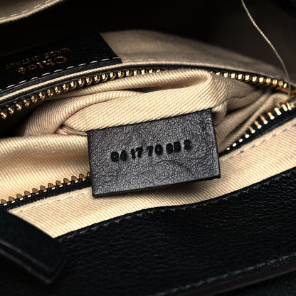 Chloe Suede Calfskin Small Faye Backpack Black 9 of 9