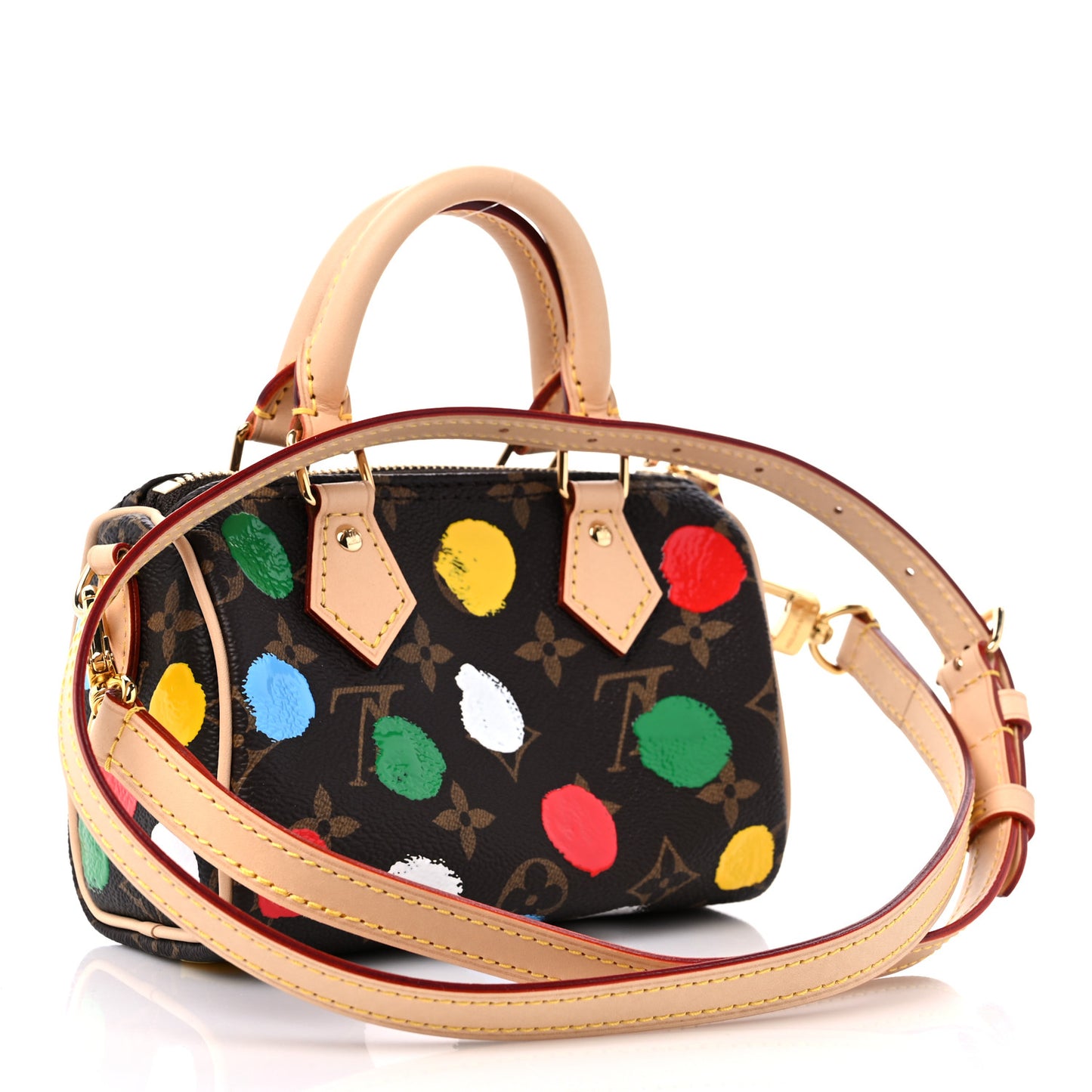 LV X YK Monogram Nano Speedy