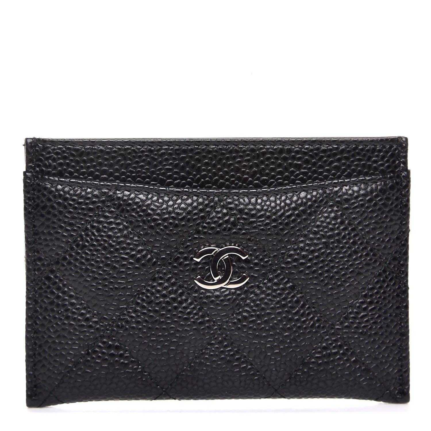 Chanel Caviar Quilted Card Holder Black 1 of 9