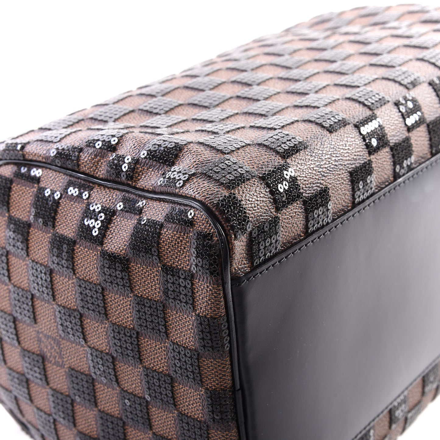Damier Paillettes Speedy 30 Black