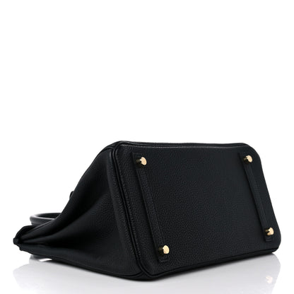 Hermes Togo Birkin 30 Black 4 of 11