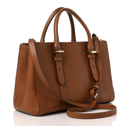 Mulberry Classic Grain Small Bayswater Double Zip Tote Oak 3 of 8