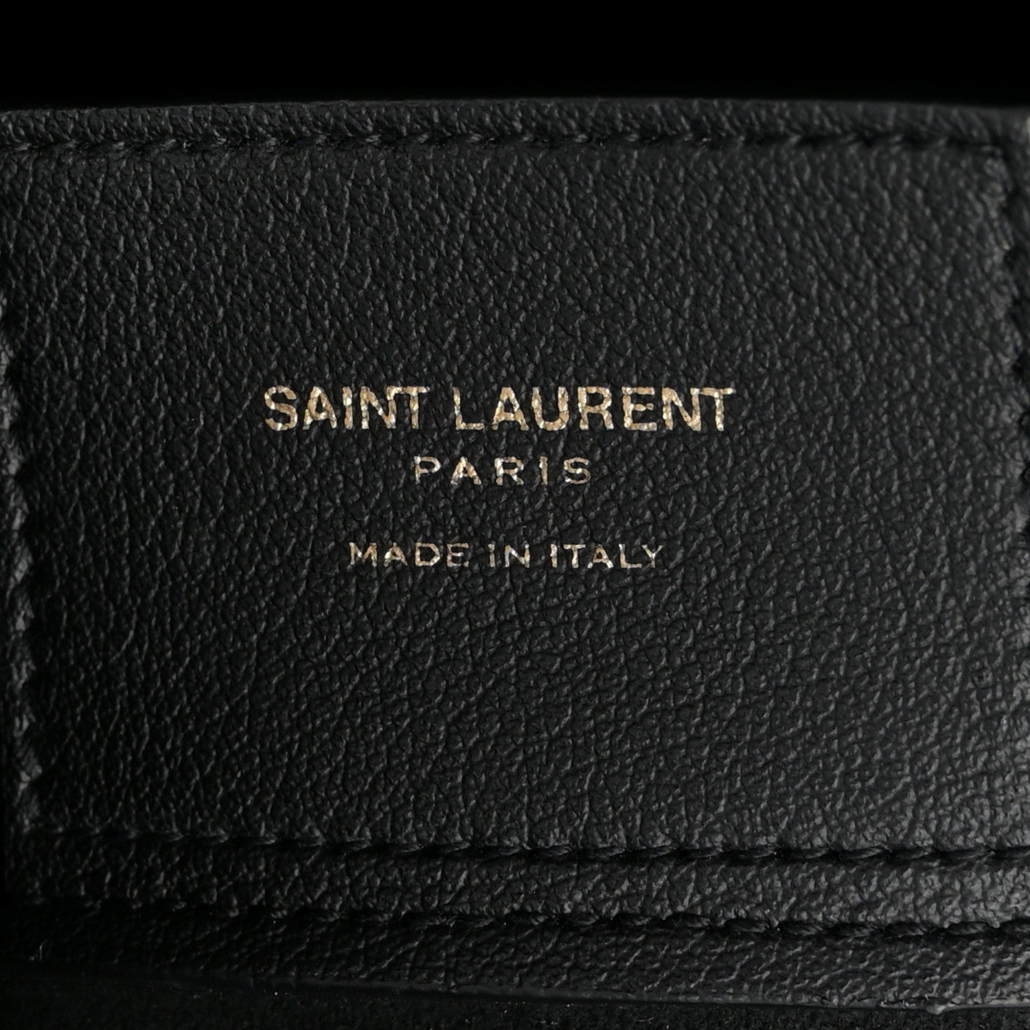 Saint Laurent Calfskin Large Shopping Tote Black 7 of 14
