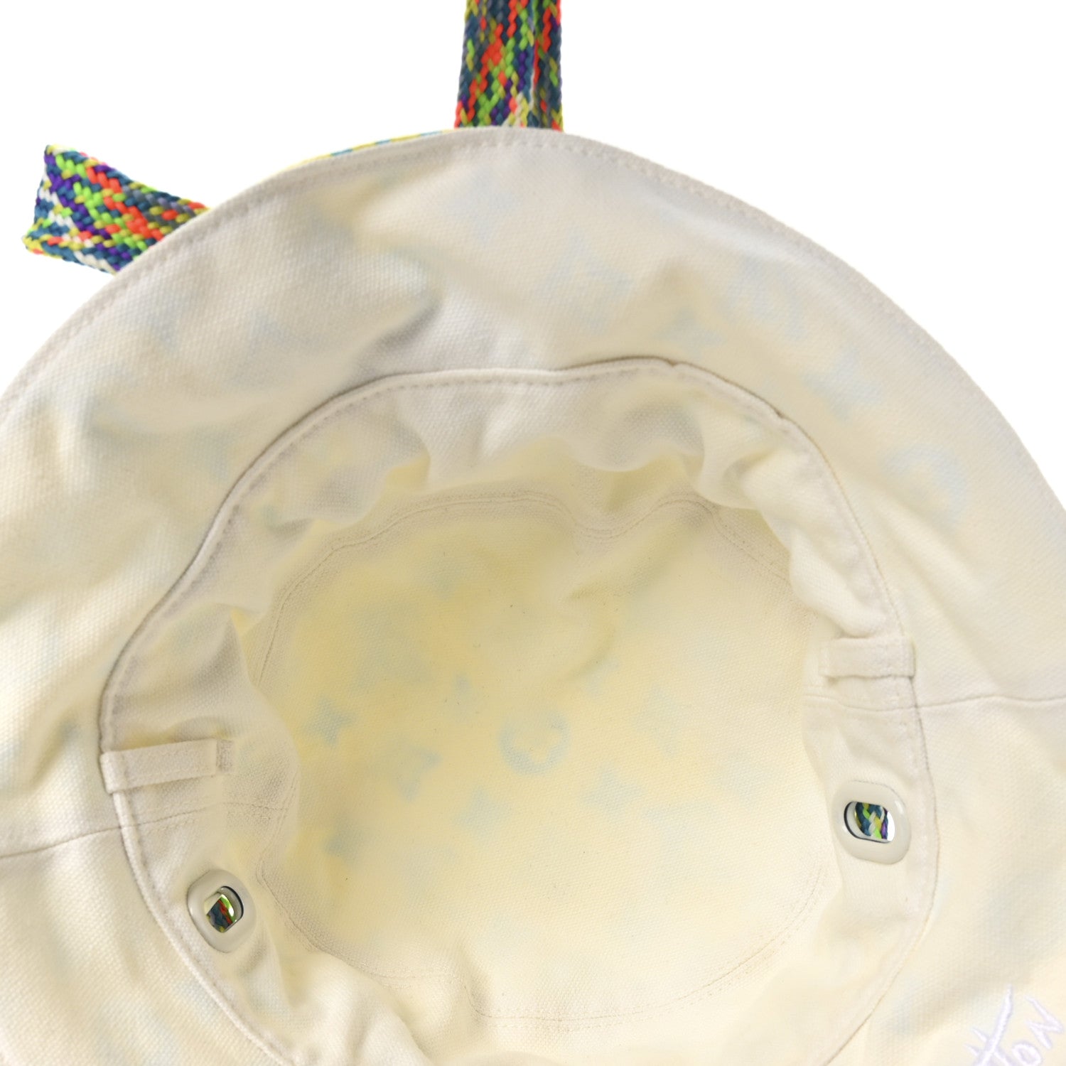 Louis Vuitton Cotton Monogram Reversible Play LV Bead Bucket Hat S Lime 13 of 14