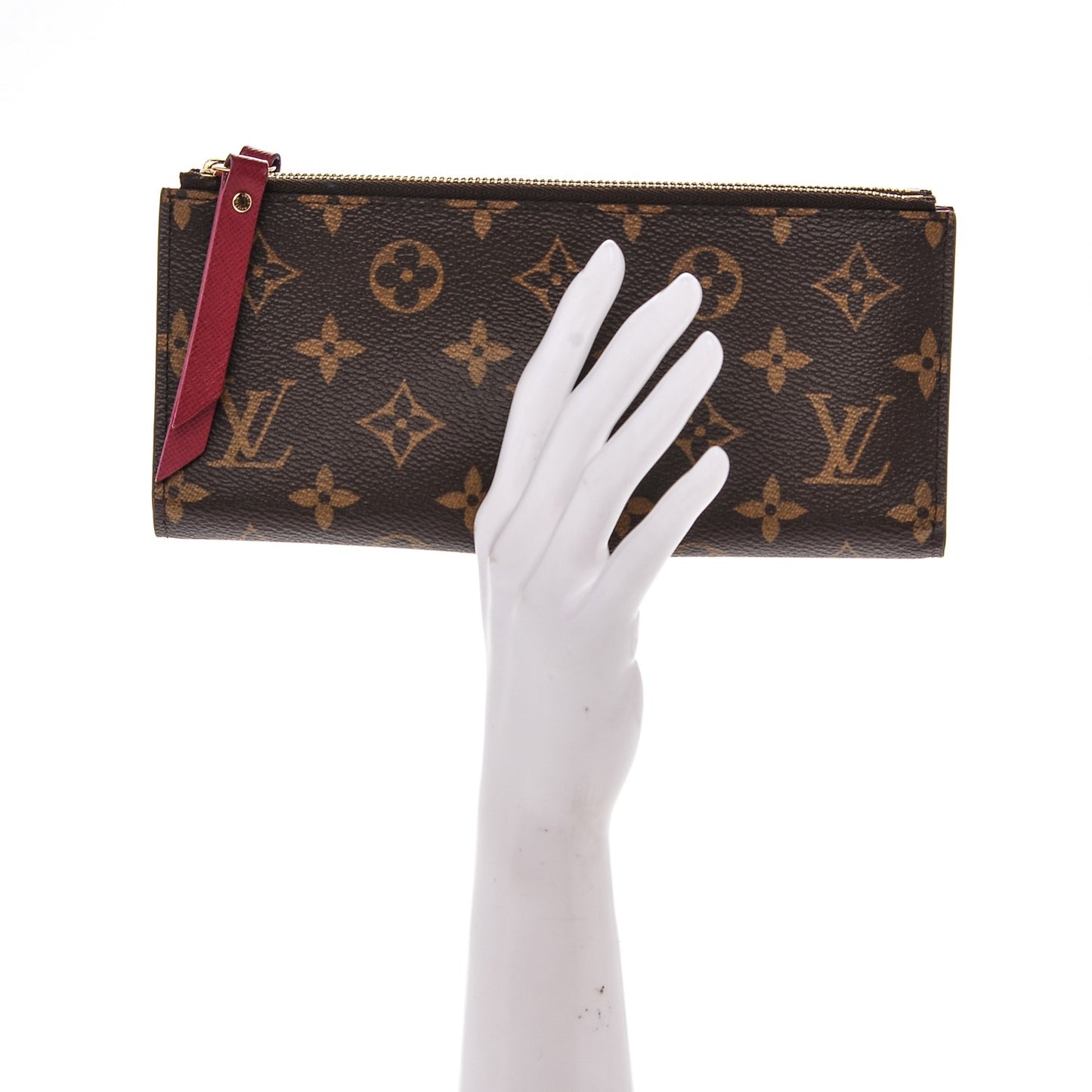 Monogram Adele Wallet Fuchsia
