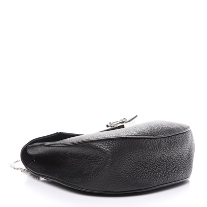 Chloe Grained Lambskin Drew Shoulder Bag Black 3 of 9