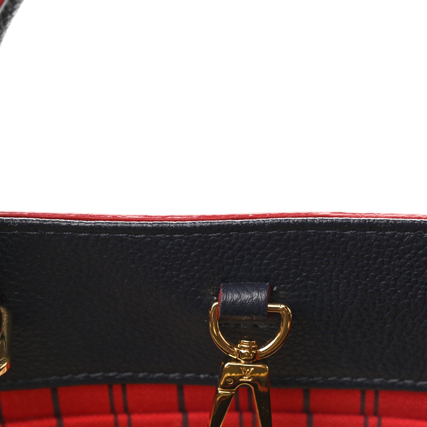 Louis Vuitton Empreinte Montaigne BB Marine Rouge 9 of 11