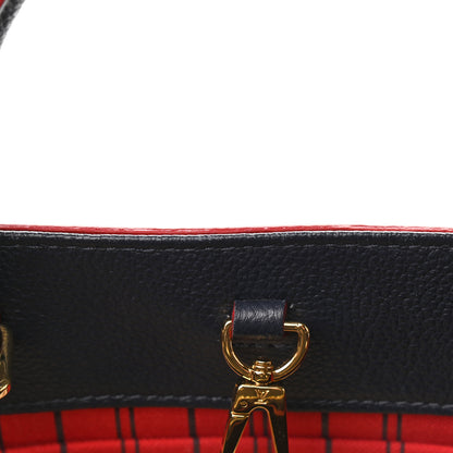 Louis Vuitton Empreinte Montaigne BB Marine Rouge 9 of 11
