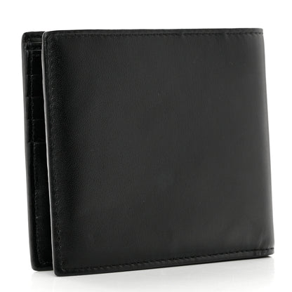 Saint Laurent Matte Calfskin Tiny Cassandre East West Wallet Black 3 of 7