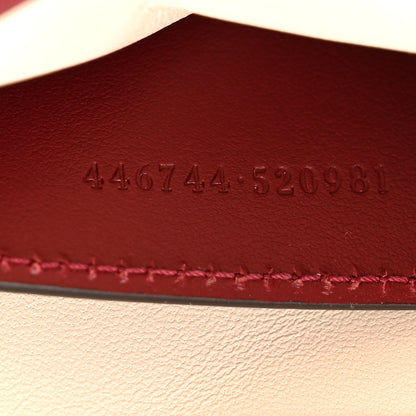 Gucci Calfskin Matelasse Mini GG Marmont Shoulder Bag Rosso Ancora 7 of 13