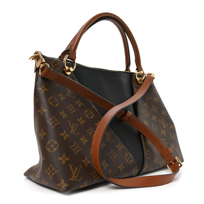 Louis Vuitton Monogram V Tote MM Black 3 of 9
