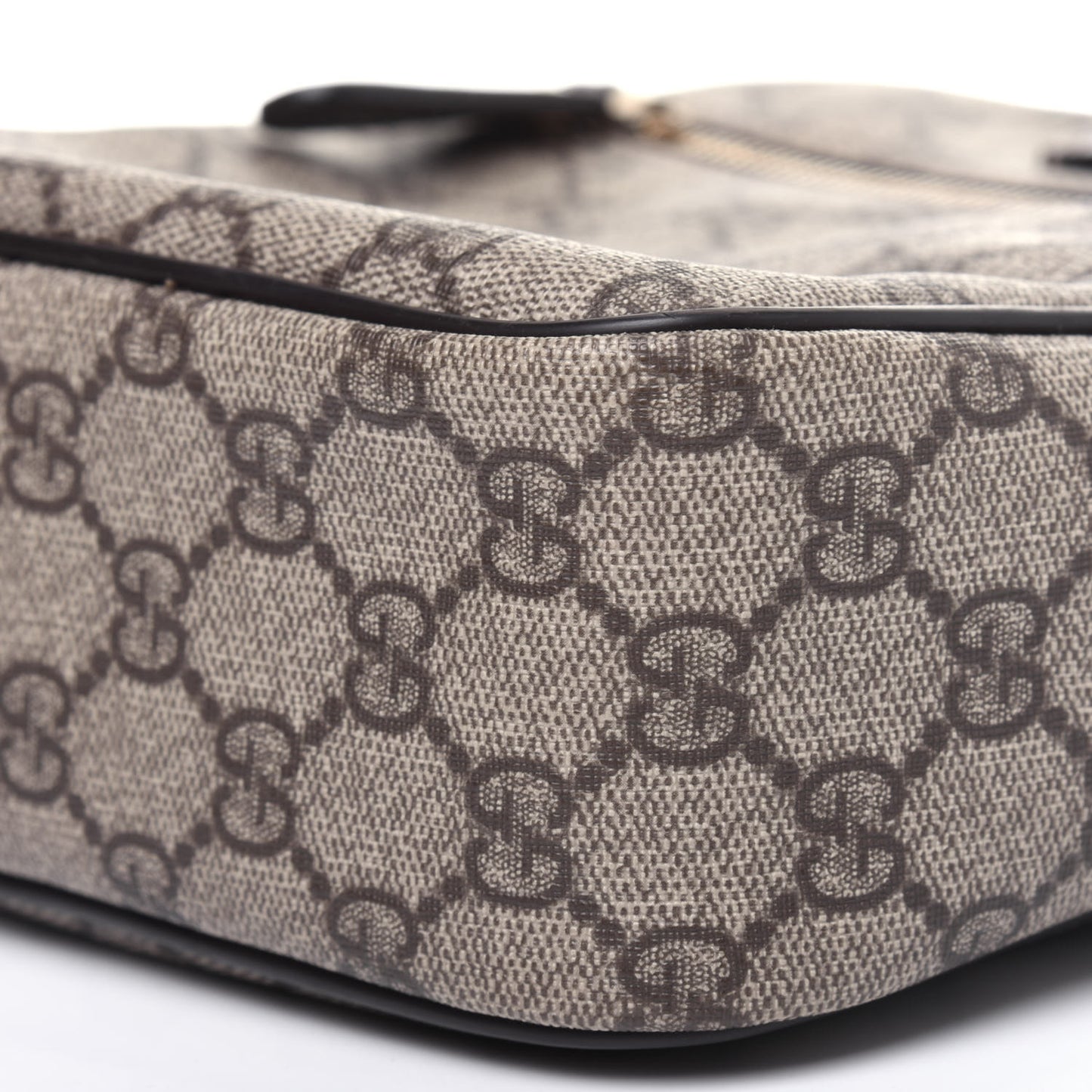 GG Plus Monogram Messenger Bag Dark Brown