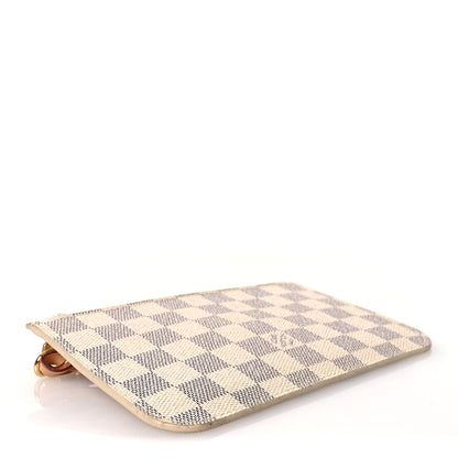 Louis Vuitton Damier Azur Neverfull PM Pochette 4 of 7