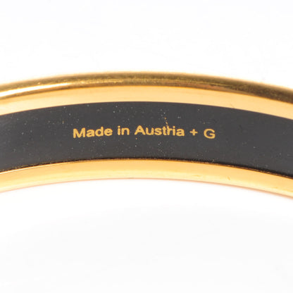 Hermes Enamel Printed Stripes Narrow Bracelet 70 4 of 5