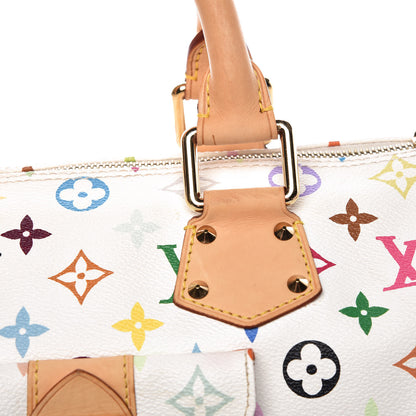 Louis Vuitton Monogram Multicolor Speedy 30 White 13 of 14