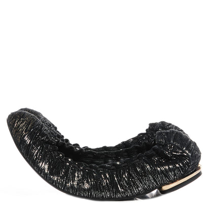 Chanel Elastic Ballerina Flats 40 Black 1 of 7