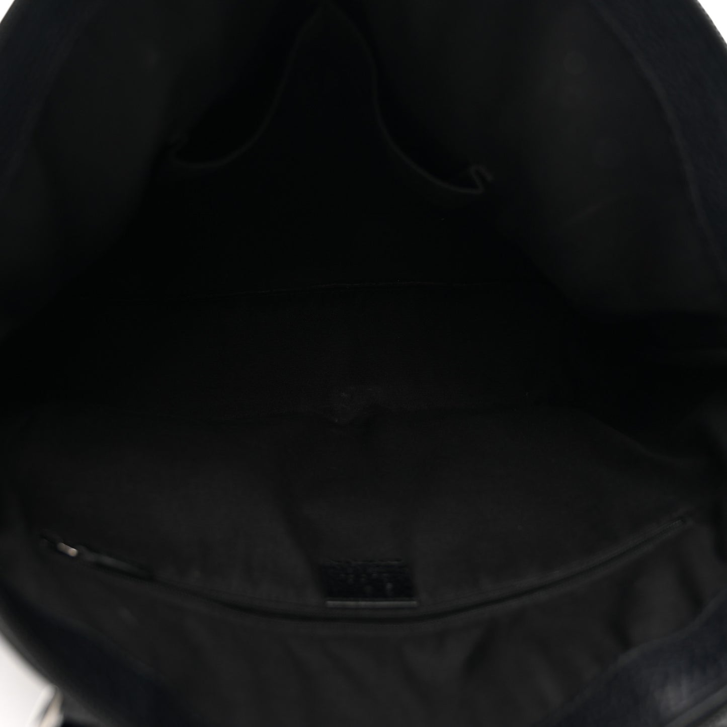 Nylon Monogram Medium GG Charm Dome Satchel Black