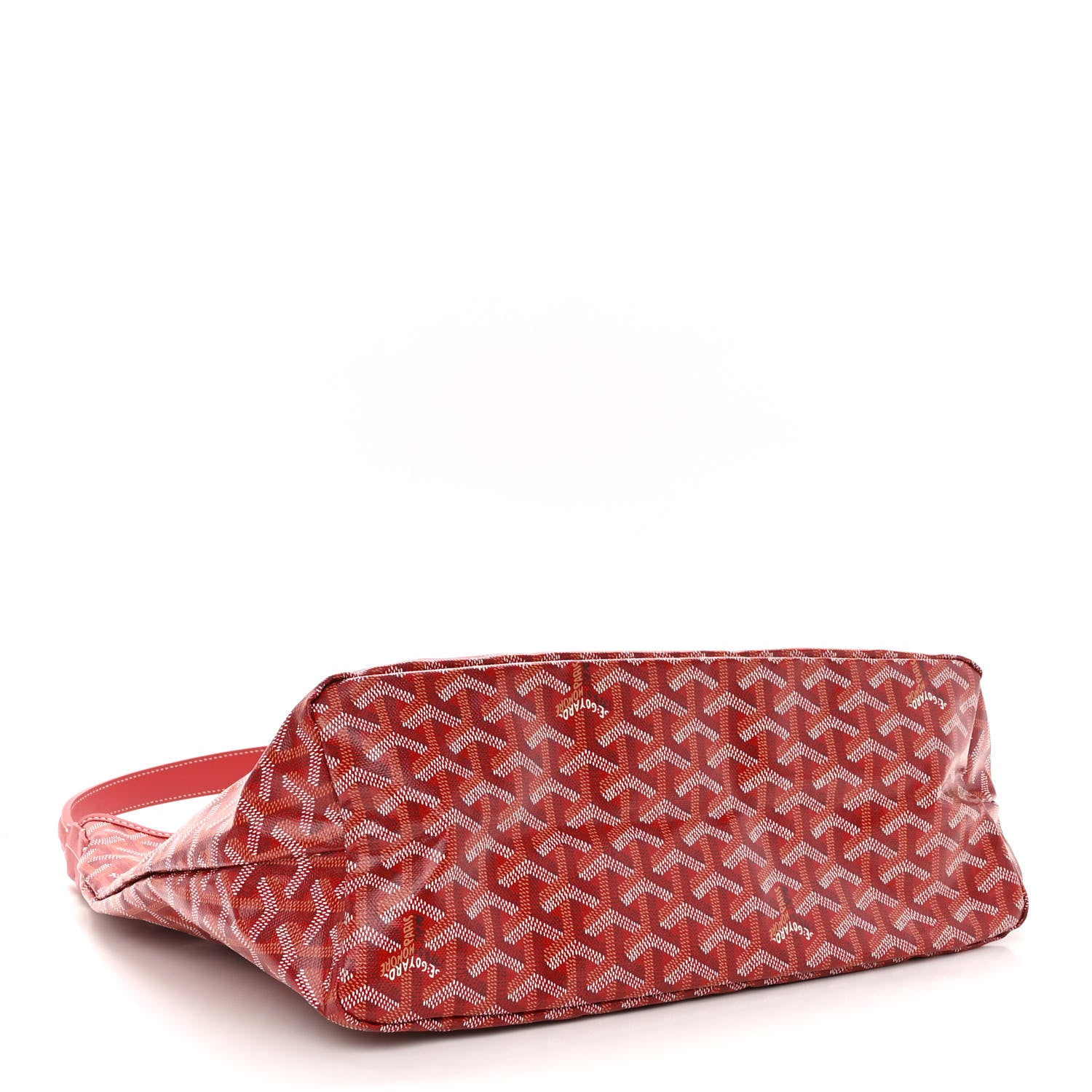 Goyard Goyardine Boheme Hobo Red 5 of 10