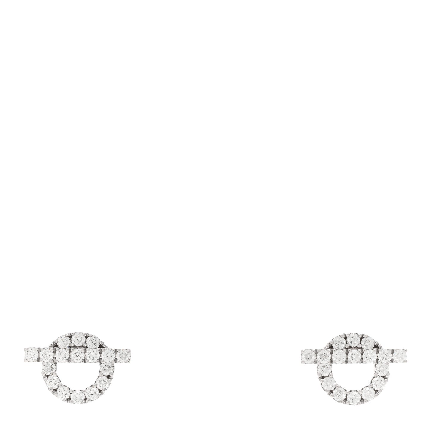 18K White Gold Diamond Finesse Earrings