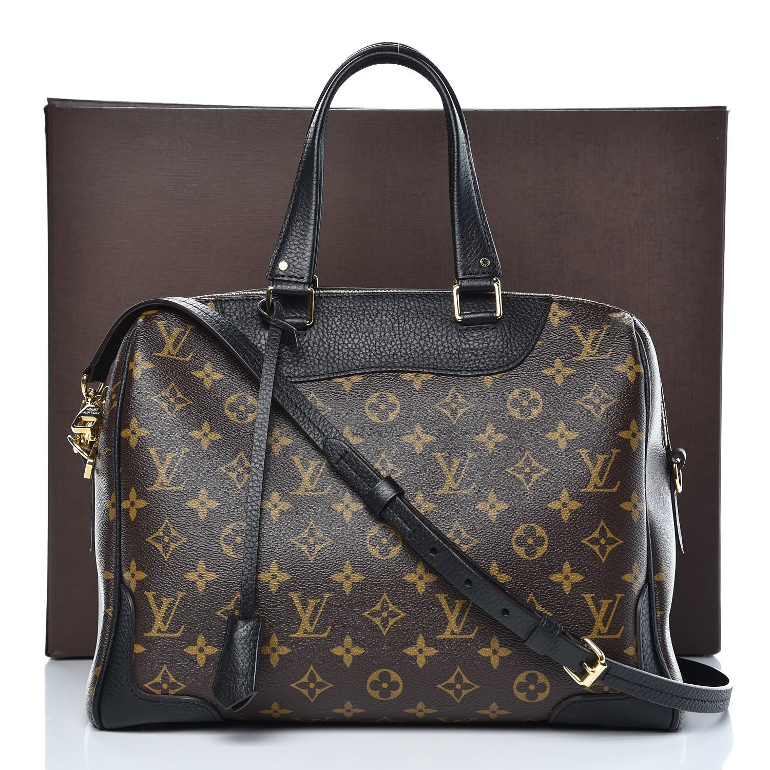 Louis Vuitton Monogram Retiro NM Black 9 of 9