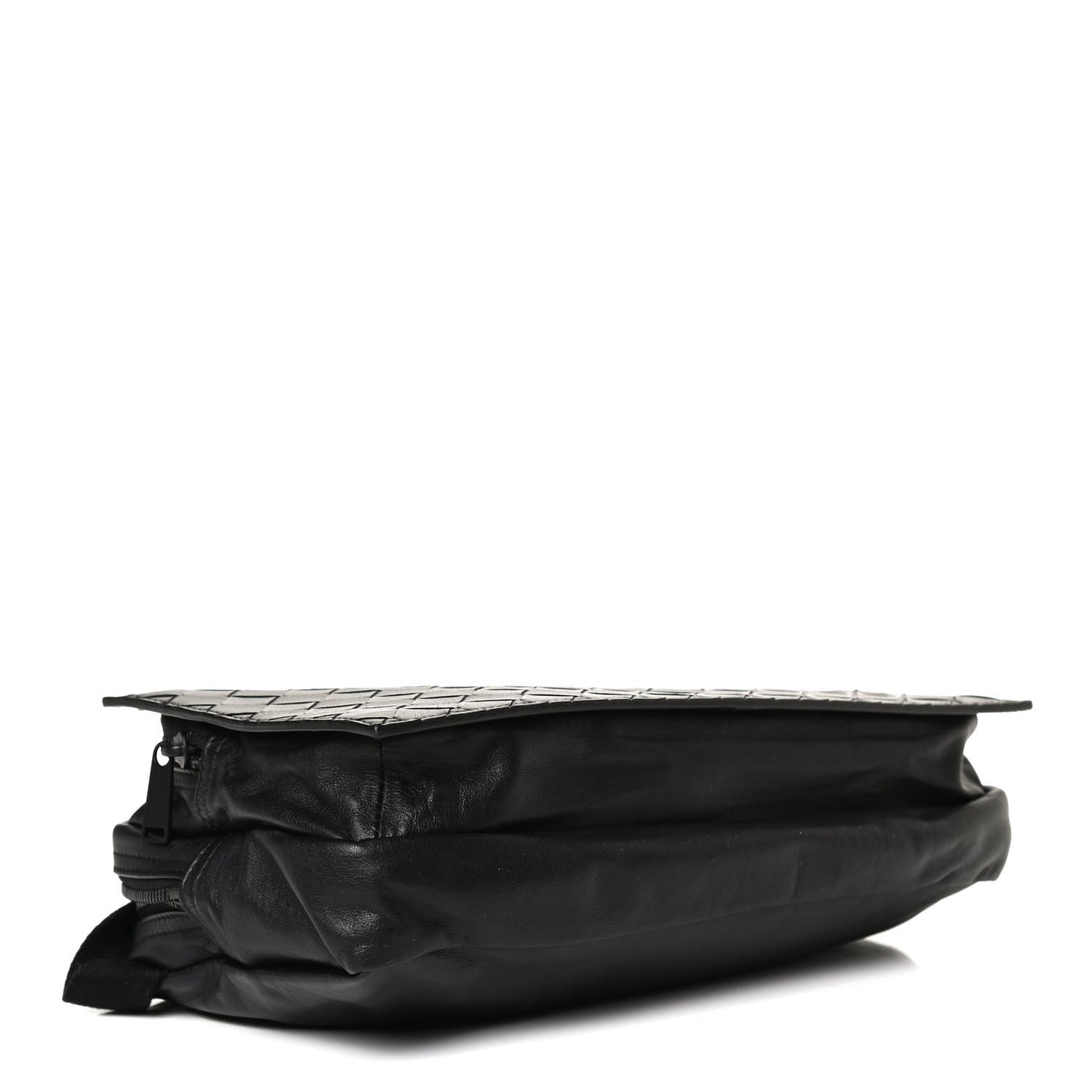 Nappa Intrecciato Belt Bag Black