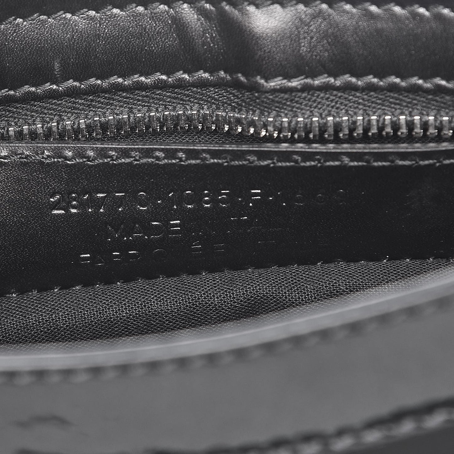 Smooth Calfskin Metallic Patent Giant 12 Silver Hardware City Black Gris