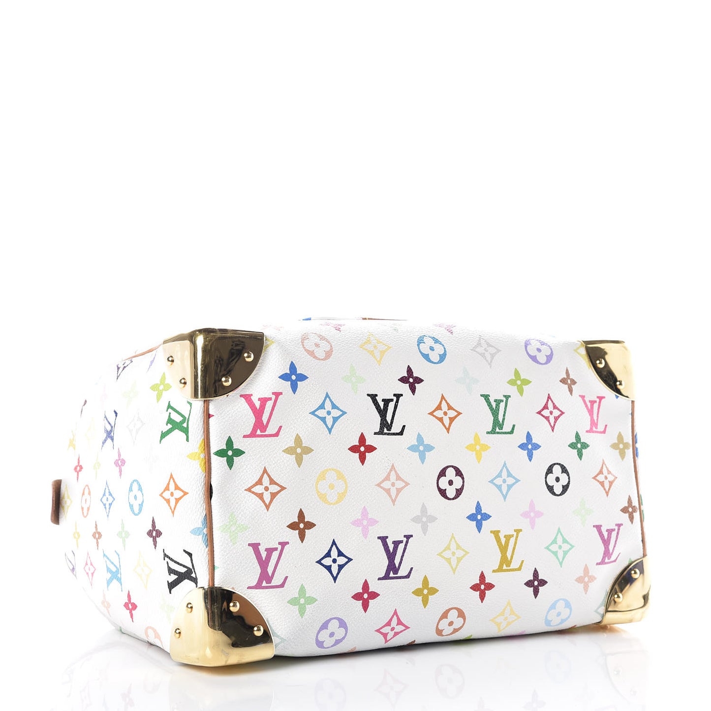 Monogram Multicolor Speedy 30 White
